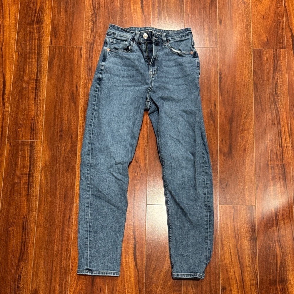 American Eagle Outfitters Blue Ankle Jeans